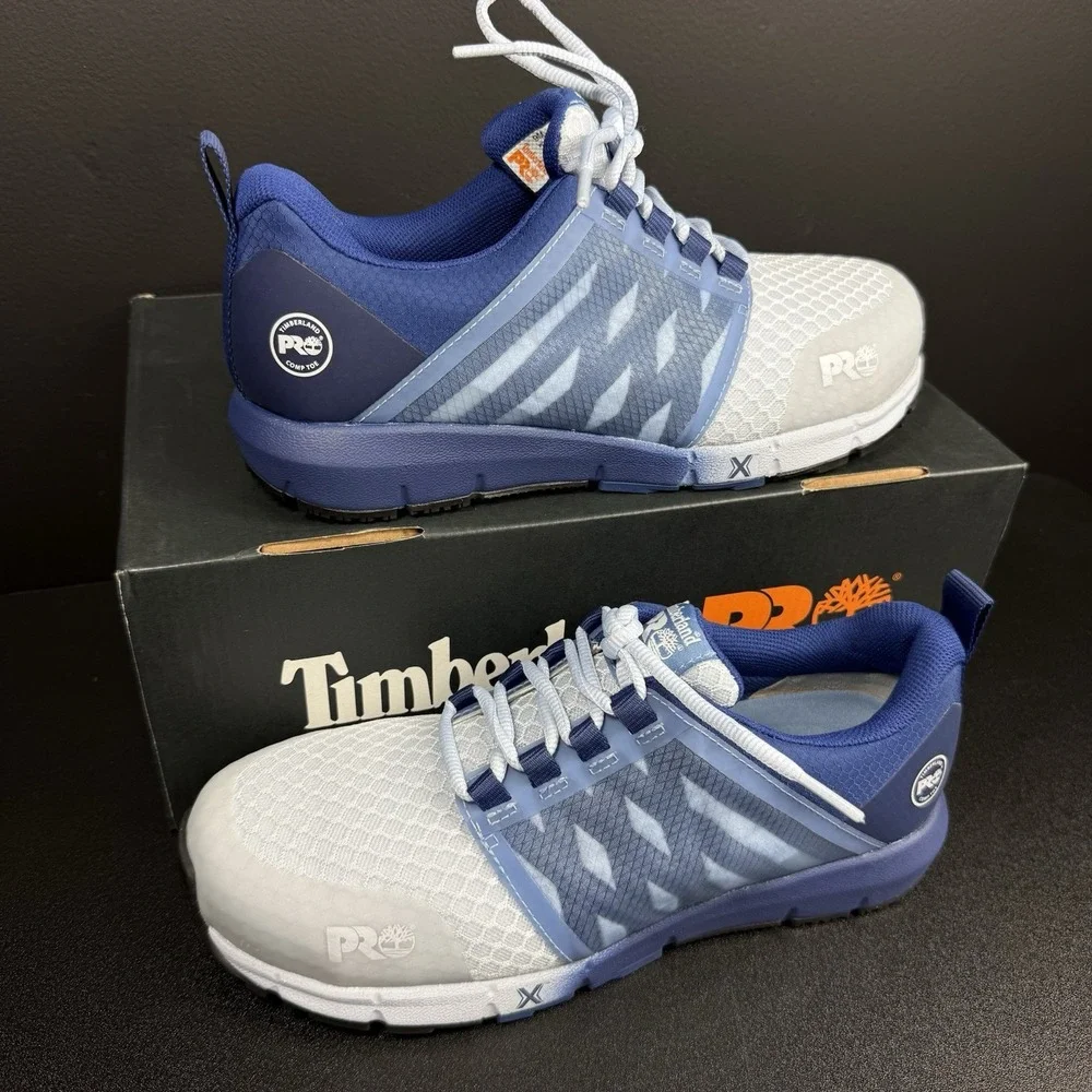 Timberland PRO Work Safety Shoe Composite Toe Women 9 Radius Day One Slip Resist